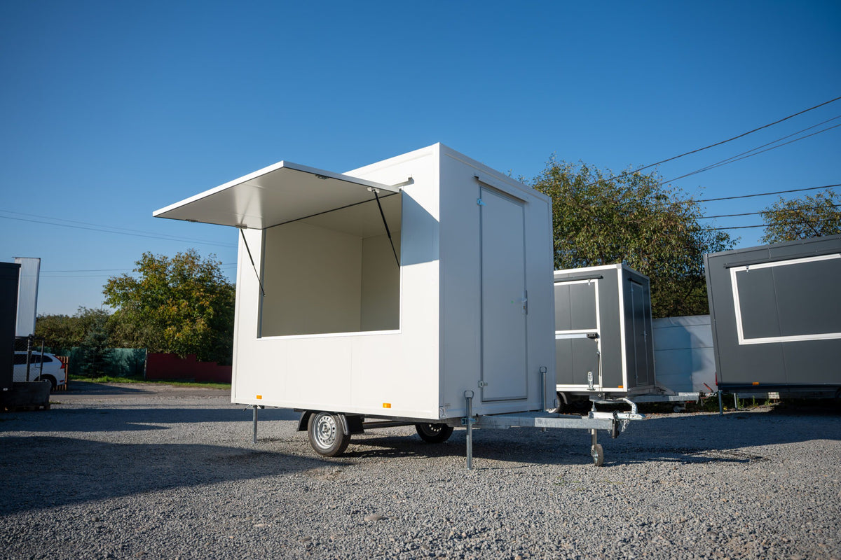 Rimorchio commerciale 3 × 2 m, 750 kg ECONOMIC – KL 14