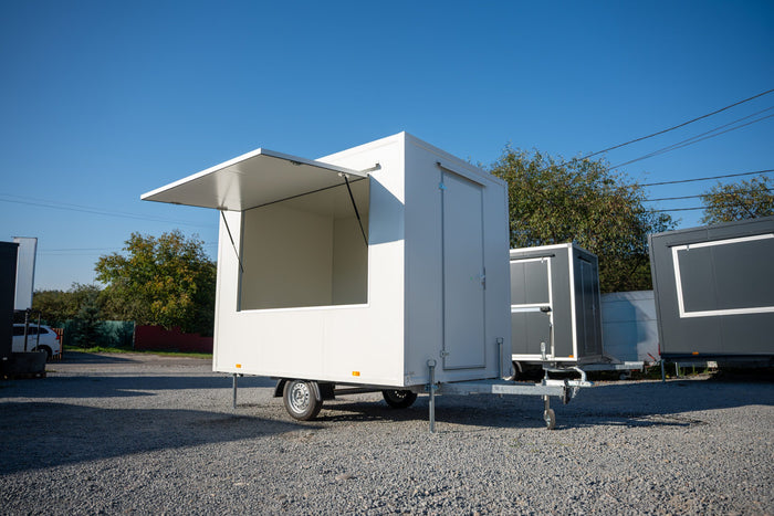 Rimorchio commerciale 3 × 2 m, 750 kg ECONOMIC – KL 14